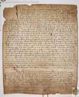 Alfonso II, rey de Aragón, concede carta de población a los habitantes de Almudévar, en la que se delimitan sus términos, se conceden los fueros de Zaragoza y se otorgan varios privilegios y franquicias