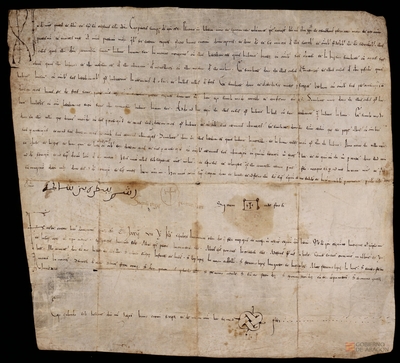 Pedro I concede al monasterio de Santa Cruz de la Serós las casas que había poseído la condesa doña Sancha