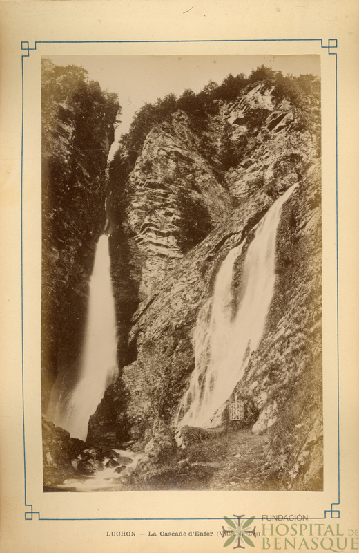 "Luchon. La Cascade d'Enfer (Vallée du Lys)."