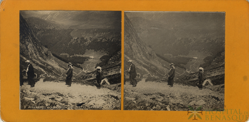 "3. Pyrénées. L'ascension du Port de Vénasque. S. I. P."