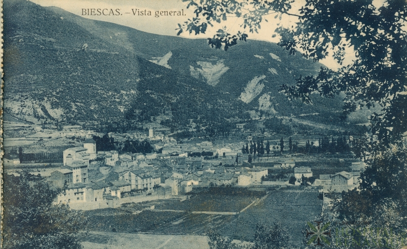 "Biescas. Vista general."