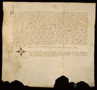 Pedro Colom, ciudadano de Lerida, hijo y heredero de Berengario Colom, doctor en decretos, reconoce haber recibido del Concejo de Barbastro 10.000 sueldos jaq. de la principal del censo de 1000 sueldos de pension anual por 20.000 sueldos de precio o suerte principal que el Concejo vendio a su padre