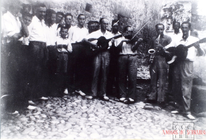 Ronda en el día de la fiesta en Secorún