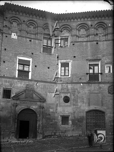 Palacio. Ricardo del Arco y Garay. Fraga. Bajo Cinca