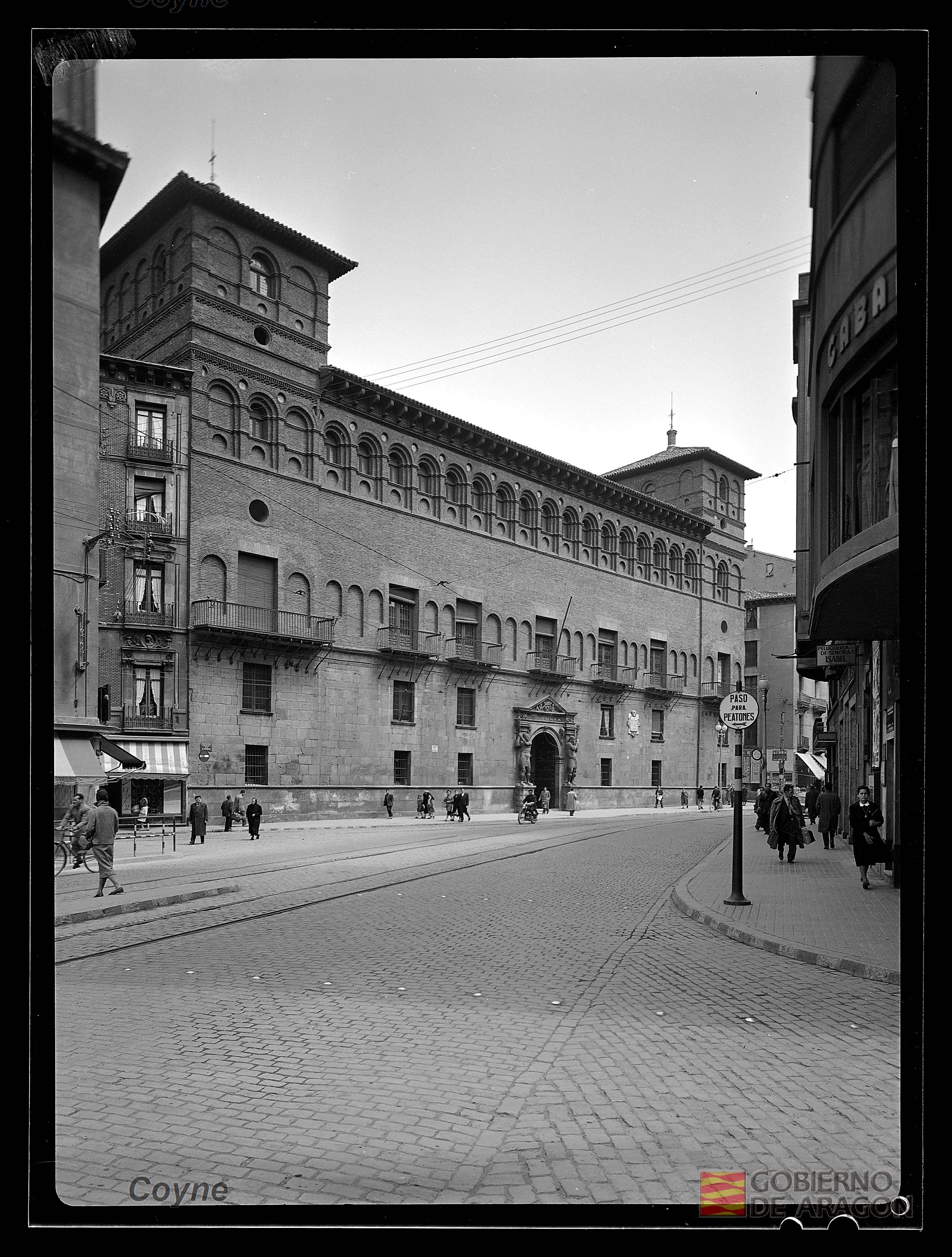 Antiguo Palacio de los Luna. Audiencia Territorial. Calle Coso