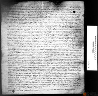 Teresa Gombaldo de Entenza, abadesa de Casbas, pide a Jaime de Ibieca, Justicia de Casbas, que mande realizar una copia autorizada de dos privilegios del monasterio, para prevenir que pudiesen perderse