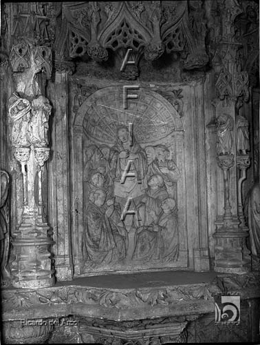 La catedral. Retablo de Montearagón. Ricardo del Arco y Garay. Huesca