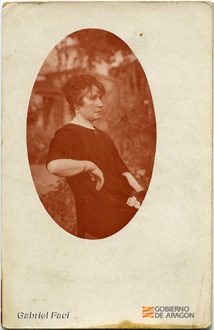 Retrato de Adela del Teg. Gabriel Faci Abad