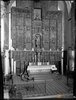 Binéfar (Huesca). Iglesia parroquial. Altar mayor. San Pedro. José Galiay Sarañana