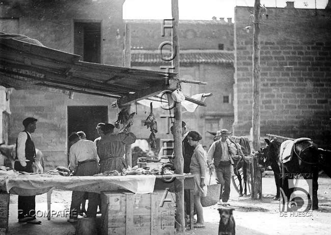 "Puesto". Ricardo Compairé Escartín. Ayerbe