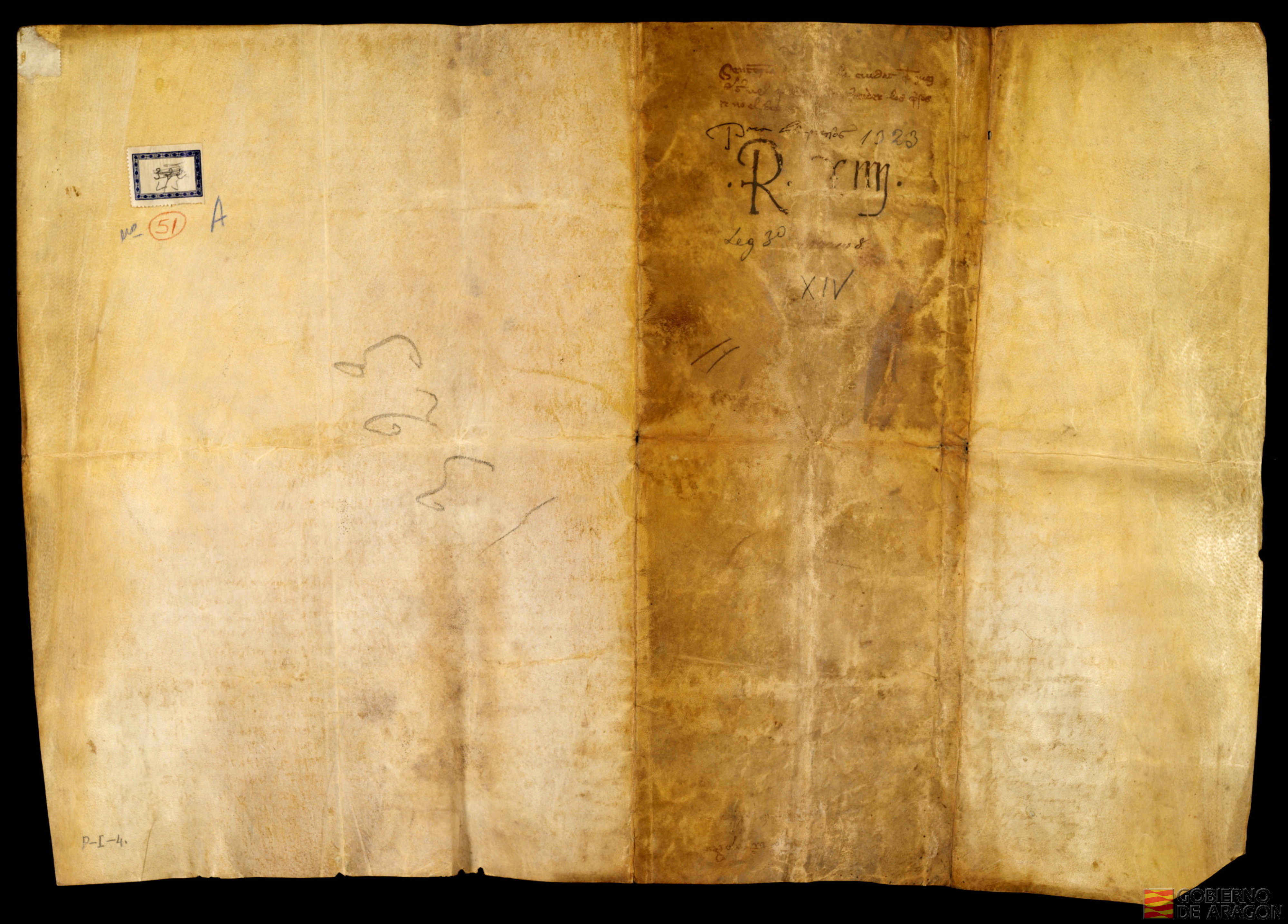 Testificación notarial de las desavenencias entre el juez de Teruel y el justicia con motivo de una pelea habida en Caudé