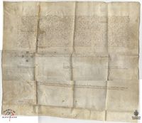 Privilegio del Rey Martín, por el que confirma y ratifica los privilegios libertades y franquezas concedidos por sus antecesores a la bailía de Cantavieja