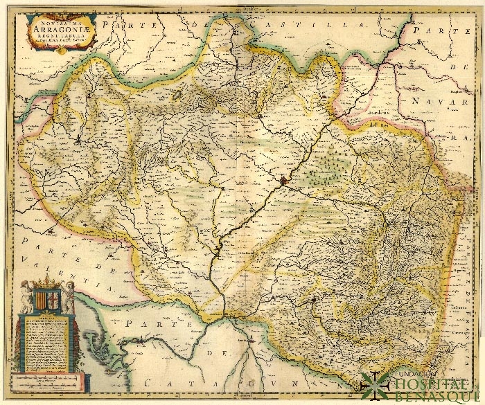 Novissima Arragoniae Regni Tabula. Ioanne Baptista Labanna