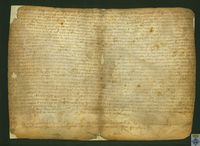 Carta de venta de Antonia, mujer de Antonio Doso, a Pascuala, mujer de Sancho de Abizanda, todos vecinos de Valderrobres