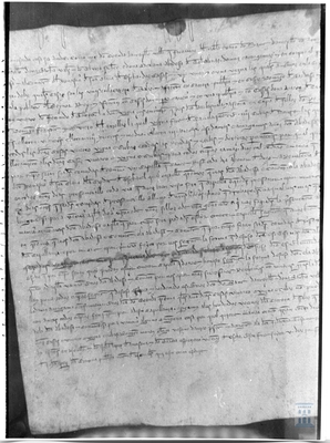 Ocenda, mujer de Sanz de Antillón, da al monasterio de Santa Clara de Huesca dos casas, un huerto, una viña y cuatro cubas en la ciudad de Huesca, para sufragar una capellanía en el dicho convento
