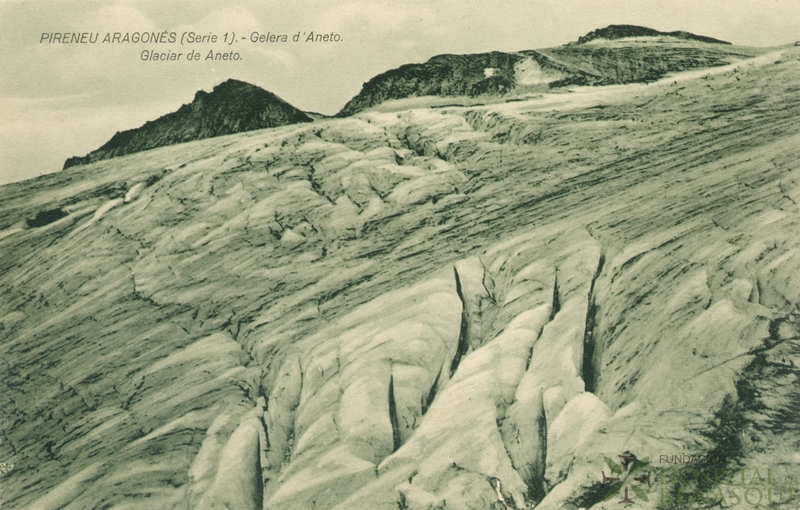 "Pirineu Aragonés (serie 1). Gelera d'Aneto. Glaciar de Aneto."