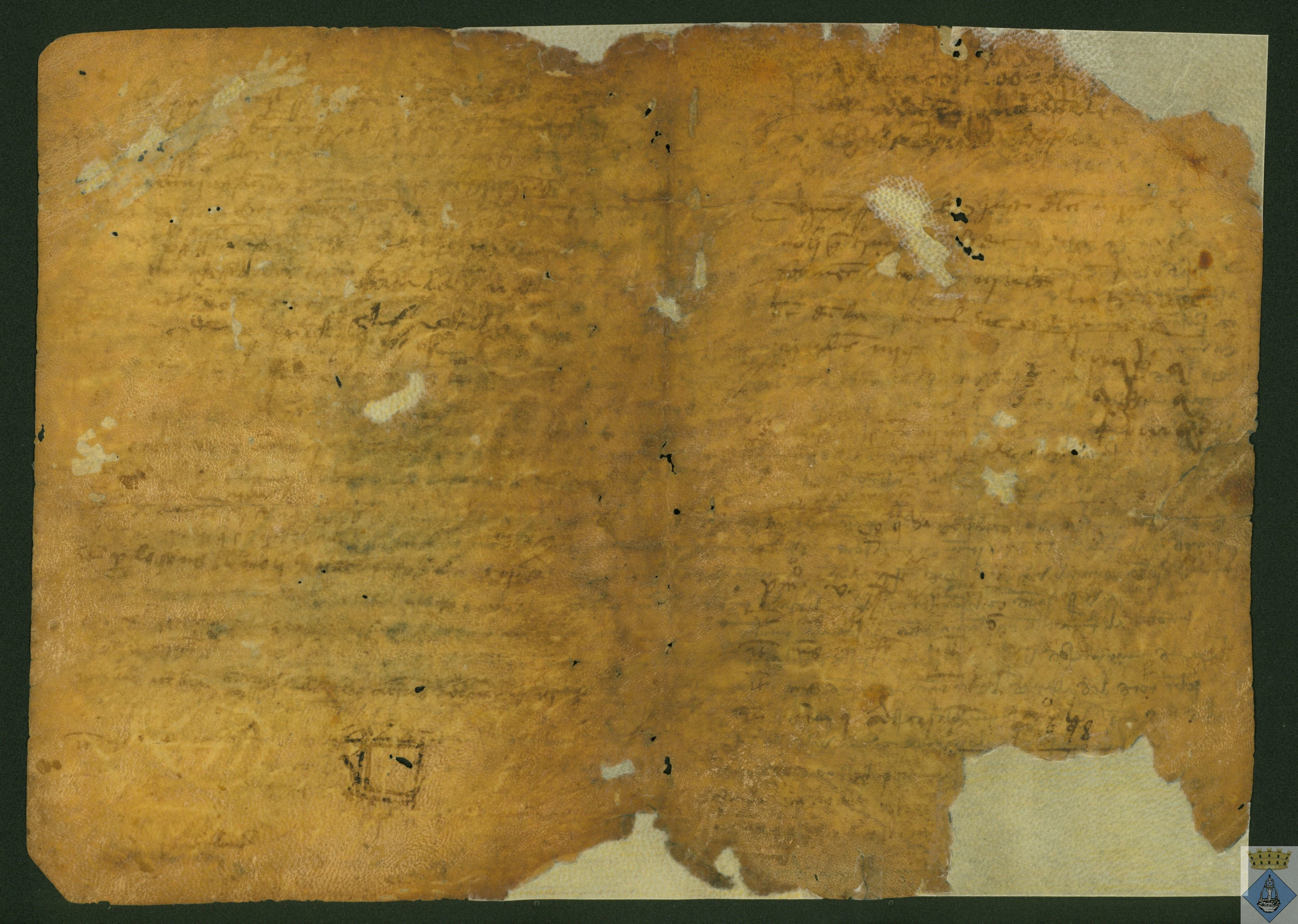 Testamento escrito por un notario de Fuentespalda.