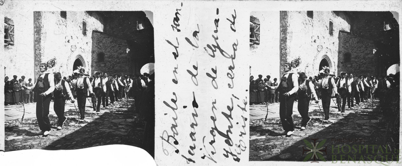 Baile en el Santuario de la Virgen de Guayente, cerca de Eriste.