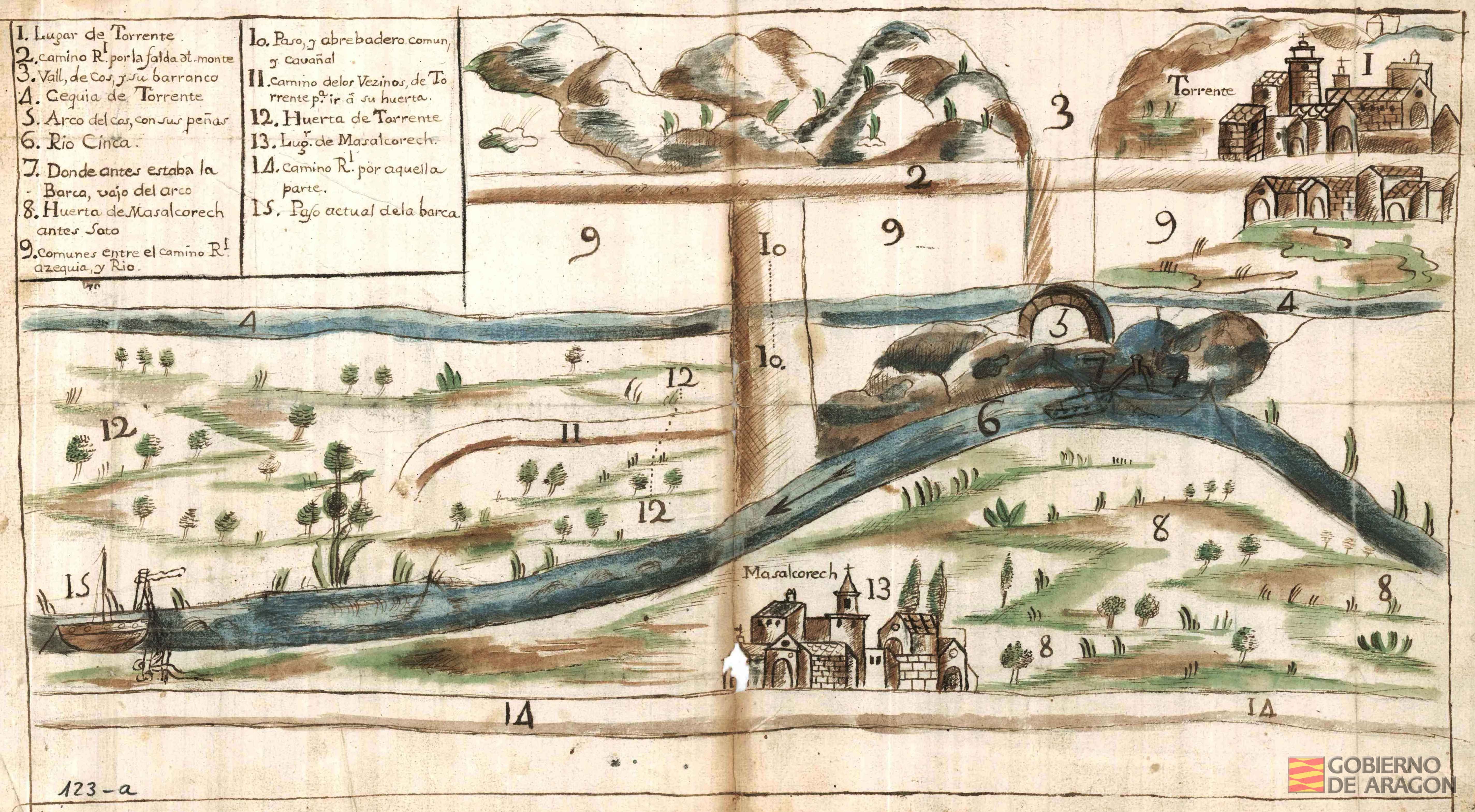 Mapas, planos, grabados y dibujos