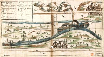 Mapas, planos, grabados y dibujos