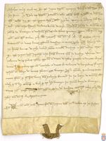 Jaime I, rey de Aragón, ordena a M. Pérez, Justicia de Aragón, limitar los términos entre Cabañas y Almonacid
