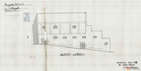 Proyecto de cine en Calatayud. Firmado por el Arquitecto Beltrán Navarro. Calatayud (Zaragoza)