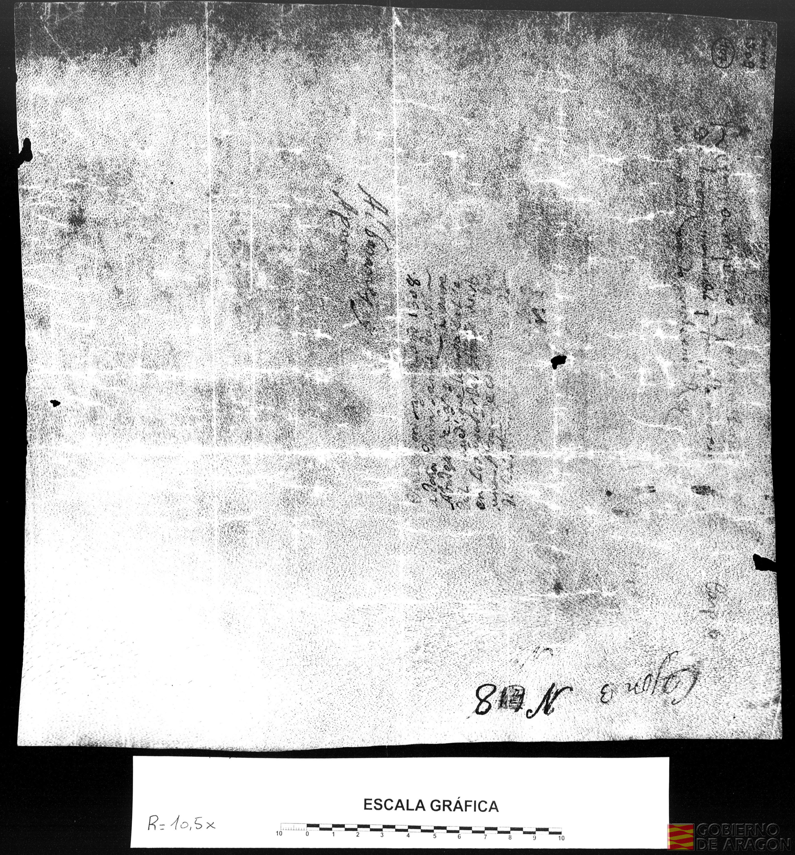 Elvira Sánchez de Antillón, abadesa, y todo el convento de Casbas, en virtud de una carta de Jaime II (Monzón, 1309/02/03) por la que asigna al monasterio el monedaje correspondiente a sus vasallos, ella reconoce que ha recibido los 82 morabatines y medio recaudados en varios pueblos.