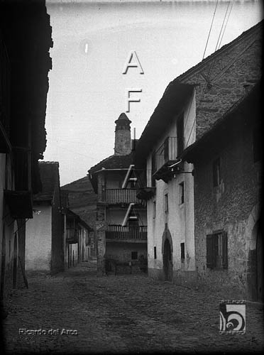Calle. Ricardo del Arco y Garay. Ansó