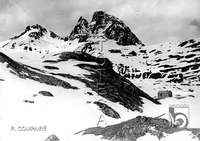 "Pico del Midi y refugio francés". Ricardo Compairé Escartín. Sallent de Gállego