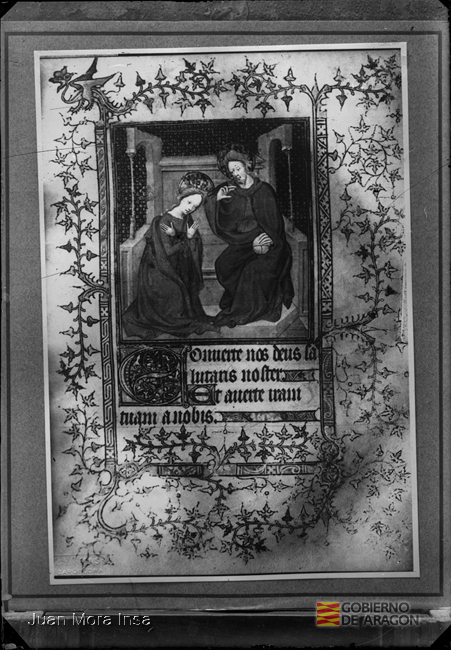 Coronación de la Virgen María por Jesucristo. Juan Mora Insa