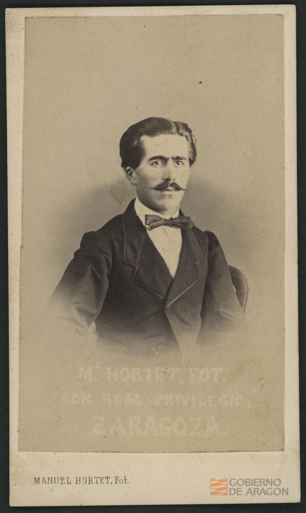 Ramón de Otal y Ric. Barón de Valdeolivos. Manuel Hortet, Fot.