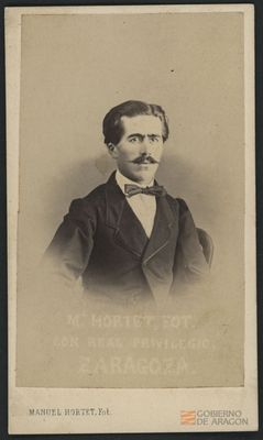 Ramón de Otal y Ric. Barón de Valdeolivos. Manuel Hortet, Fot.