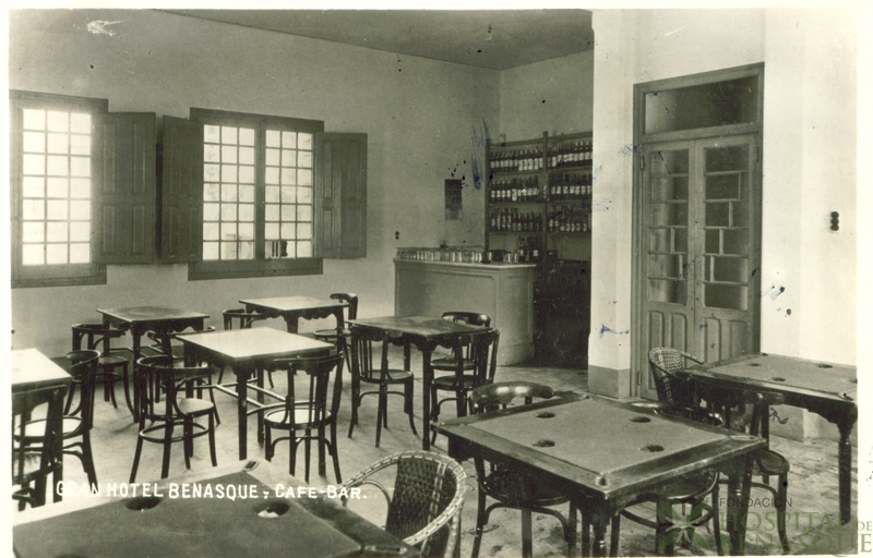 "Gran Hotel Benasque. Café-Bar."