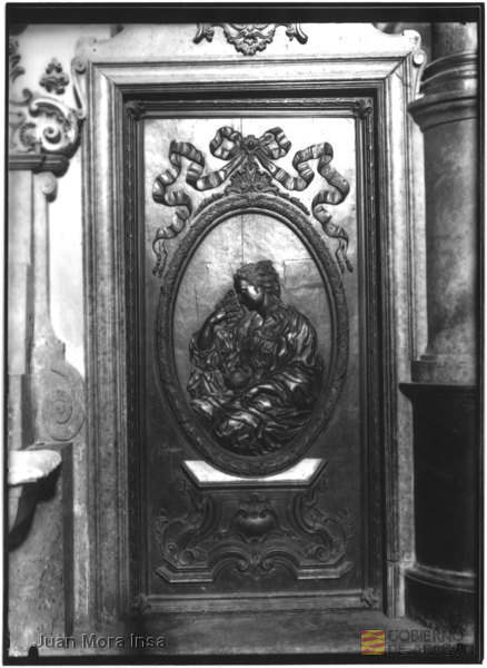 "Calatayud, Zaragoza, iglesia del Sepulcro. Puerta de entrada al coro.". Juan Mora Insa
