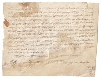 Guillermo Vernet, vecino de San Mateo, reconoce recibir de Valero Morala, jurado y vecino de Tronchón, la cantidad de 3.000 reales de Valencia que el concejo de Tronchón le adeudaba