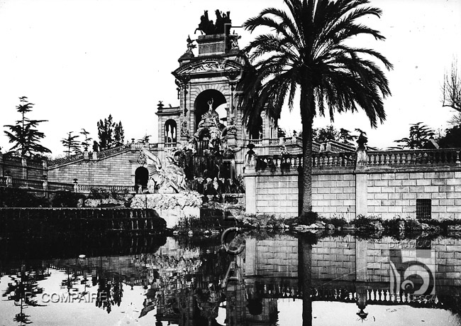 "Estanque en el parque". Ricardo Compairé Escartín. Barcelona