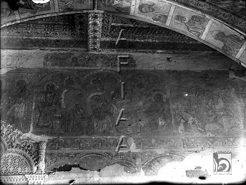 Monasterio de Santa María de Sigena. Pinturas murales de la Sala Capitular. Ricardo del Arco y Garay. Villanueva de Sigena. Monegros