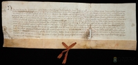 Pedro IV dispone medidas para la conservación del vino producido en la ciudad de Barbastro y sus términos y lo exime de cargas reales