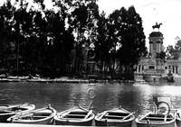 "Estanque del Retiro". Ricardo Compairé Escartín. Madrid