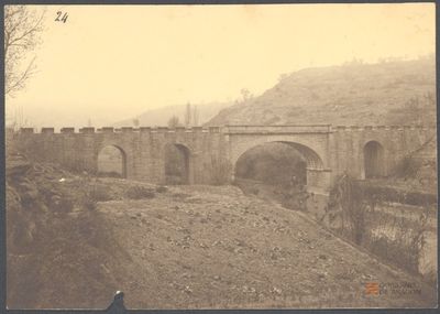 "Puente de Buera - Km. 20 de la carretera de Puente de Lascellas a Naval".. Martín Luesma Vallestín