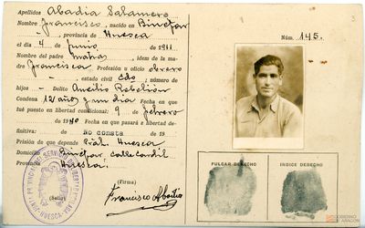 Abadía Salamero, Francisco. Binéfar