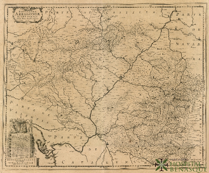 Novissima Arragoniae Regni Tabula. Ioanne Baptista Labanna