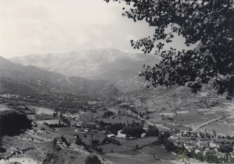 Vista de Benasque y de su valle hasta Eriste.