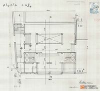 [Proyecto de cine en Calatayud]. Firmado por el Arquitecto Beltrán Navarro. Calatayud (Zaragoza)