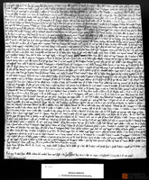 Catalana, abadesa del monasterio de Casbas, otorga testamento, colocando sus tierras, bienes, hombres y los monasterios de Casbas y de Burbáguena bajo los auspicios de Pedro II, rey de Aragón