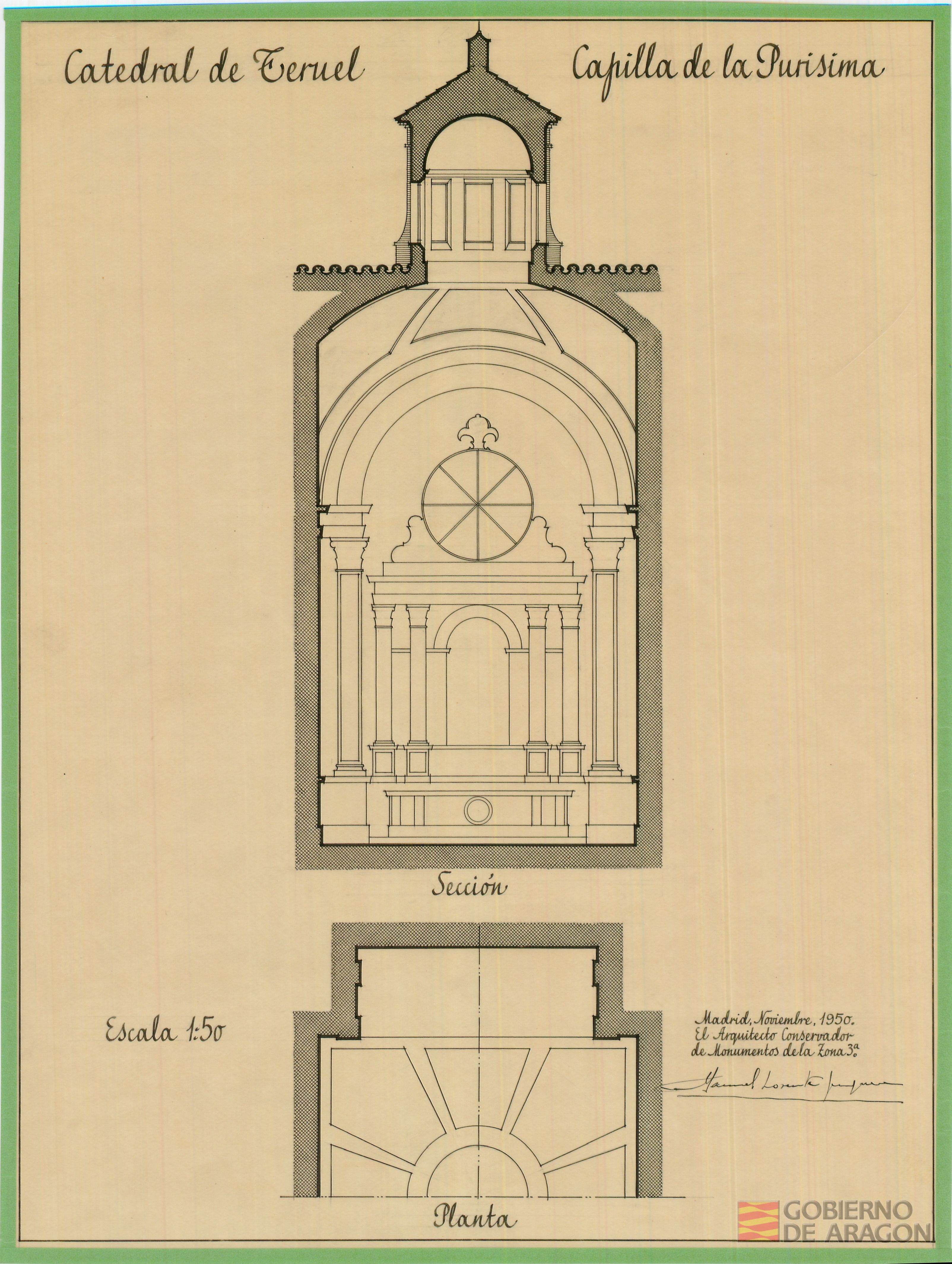 Catedral de Teruel. Capilla de la Purísima. Teruel