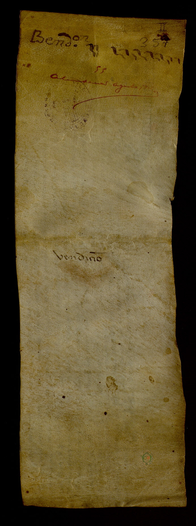 Martín de Cascabucos, Sancho de Miranda, Gimeno de Brel y Pedro, hijo de Domingo Jimeno, y sus respectivas esposas, venden a Ferrer del Peliato y su esposa las heredades que tienen en la partida del valle de Cervera, término de Zuera, por 150 sueldos jaqueses.