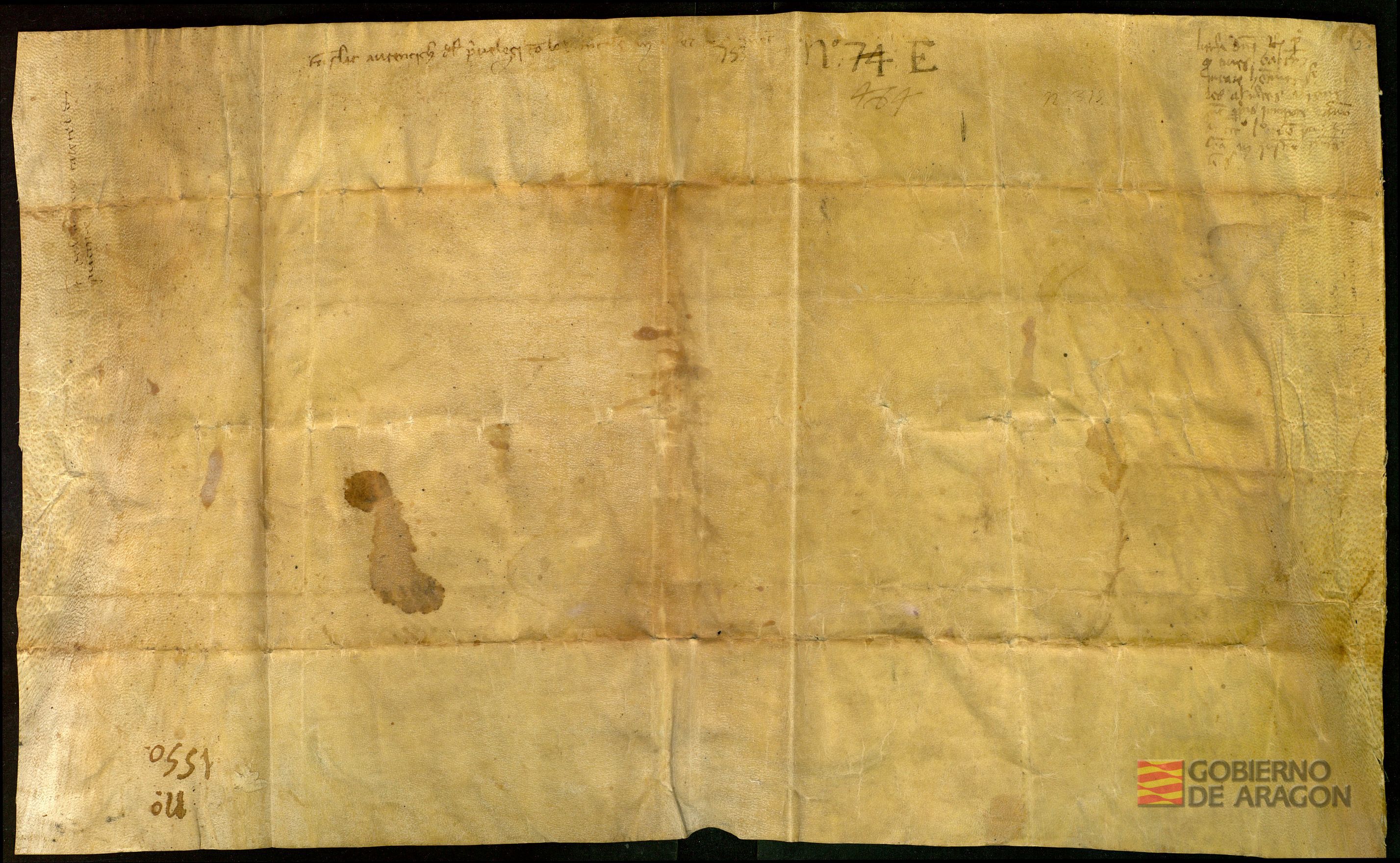 Traslado auténtico de un Privilegio de Pedro IV de Aragón sobre las lezdas de Barcelona dado en Barcelona el 8 de agosto de 1350