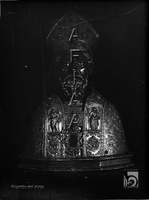 La catedral. Busto-relicario de San Ramón. Ricardo del Arco y Garay. Barbastro. Somontano