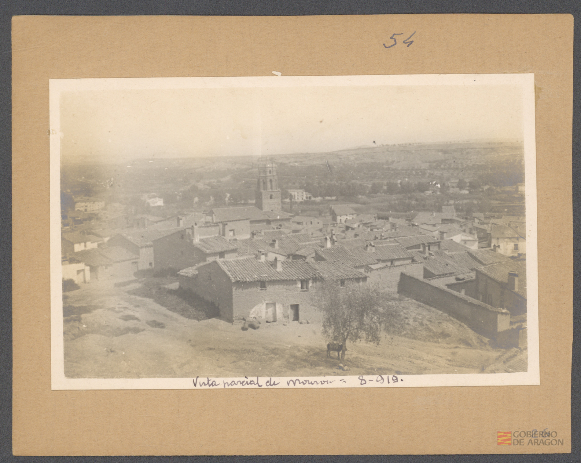 "Vista parcial de Monzón. 8 de 919". Monzón